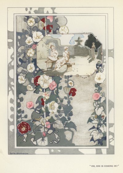 Illustrazione per The Happy Hypocrite di Max Beerbohm da George Sheringham