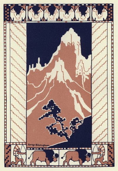 Quella notte, quando tutto il villaggio dormiva, il ragazzo andò ai piedi della montagna da George Sheringham