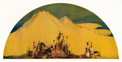 Il sogno di Maxen Wledig, imperatore di Roma da George Sheringham