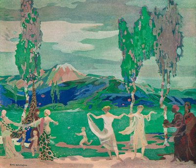 I campi di Avatar, c20th secolo 1914-1915 da George Sheringham