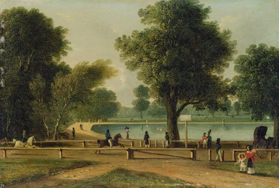 Il Serpentine, Hyde Park da George Sidney (attr. to) Shepherd
