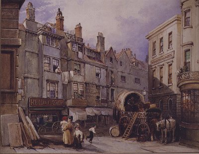 Scena di Strada a Londra da George Sidney Shepherd