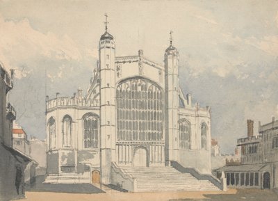 Cappella di San Giorgio, Windsor, Berks. da George Sidney Shepherd