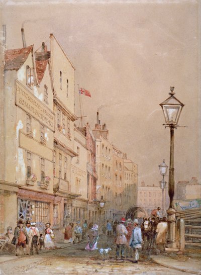 Veduta del mercato di Smithfield, Città di Londra da George Sidney Shepherd