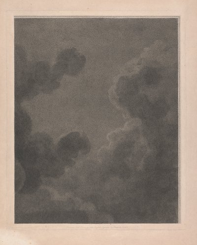 Finestra occidentale della cappella, New College Oxford, parte delle nuvole dalla scena della Natività da George Siegmund Facius