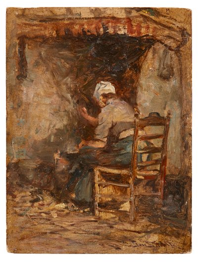Schizzo di una Lattaia da George Smith