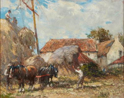 Lavorando con la Carrucola del Fieno da George Smith