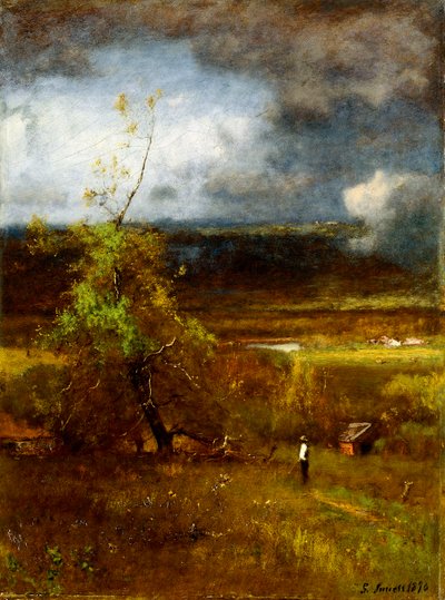 Nuvole che si Radunano da George Snr. Inness