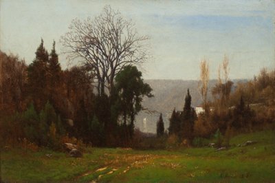 Di fronte ai Palisades da George Snr. Inness