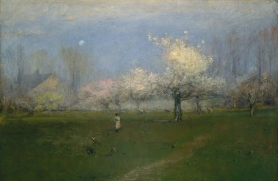 Fiori di primavera, Montclair, New Jersey da George Snr. Inness