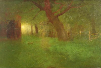 Tramonto nel Vecchio Frutteto da George Snr. Inness
