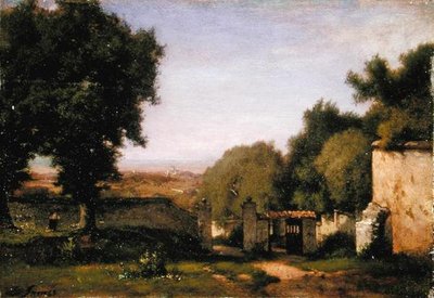 La porta di Albano da George Snr. Inness