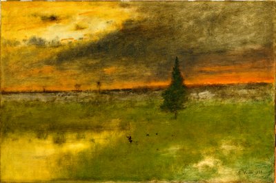 Il pino solitario da George Snr. Inness