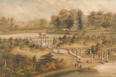 Progetto per Cowley Manor, Gloucestershire da George Somers Clarke