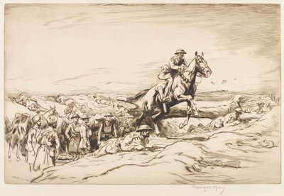 2° Lancieri a Epehy, 1° dicembre 1917 da George Soper