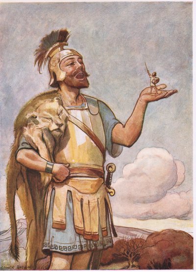 Ercole e il pigmeo da George Soper