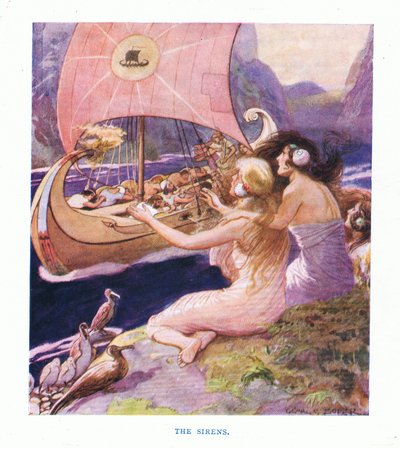Le Sirene, da Gli Eroi pubblicato da George Allen e Unwin 1929 da George Soper