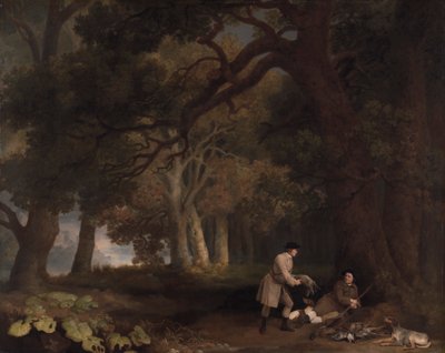 Un riposo dopo la caccia da George Stubbs