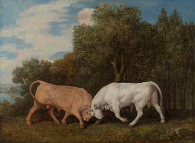Tori in Lotta da George Stubbs