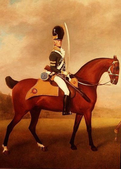 (dettaglio) Soldati del 10º Dragoni Leggeri da George Stubbs