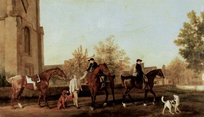 I cacciatori lasciano Southill da George Stubbs