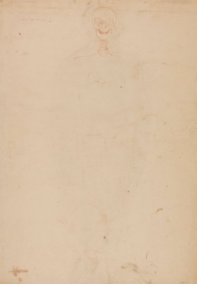 Scheletro umano, vista anteriore da George Stubbs