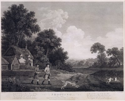 Caccia, tavola 2, inciso da William Woollett (1735-85) 1770 da George Stubbs