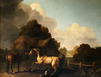 Stallone e giumenta, tradizionalmente chiamati "Giove e Giumenta" da George Stubbs