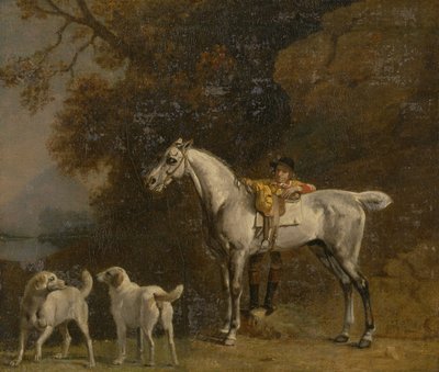 Studi per o dopo il 3° Duca di Richmond con la caccia di Charleton da George Stubbs