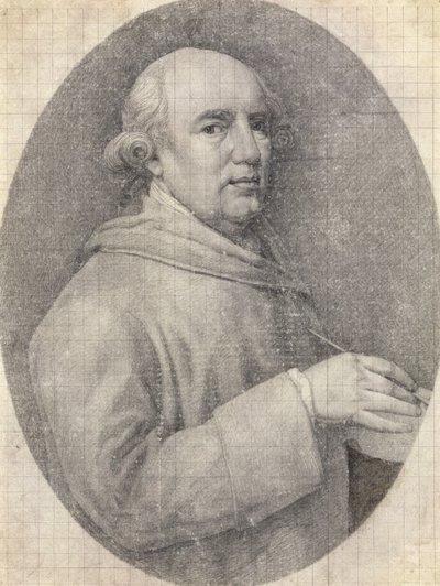 Studio per un autoritratto in smalto da George Stubbs