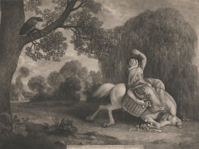 La moglie del contadino e il corvo da George Stubbs