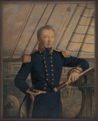 Ritratto del Capitano William Hewett, c.1840 da George T. Gregory
