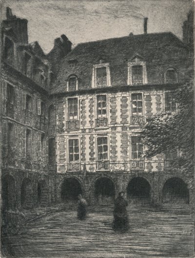 Maison de Victor Hugo, Places des Vosges da George T Plowman