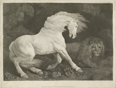 Il cavallo e il leone, 1770 da George Townley Stubbs