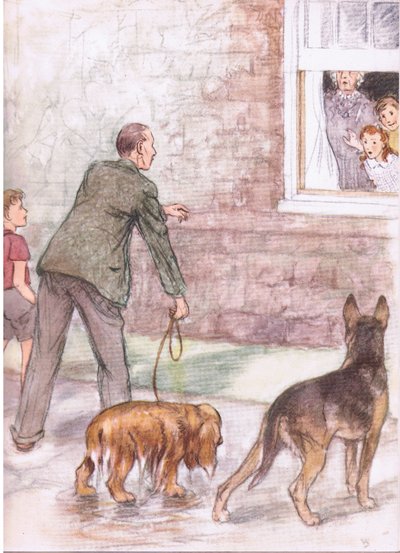 Gli spaniel erano grondanti di fango e melma, da Pets Limited pubblicato da Collins da George Vernon Stokes