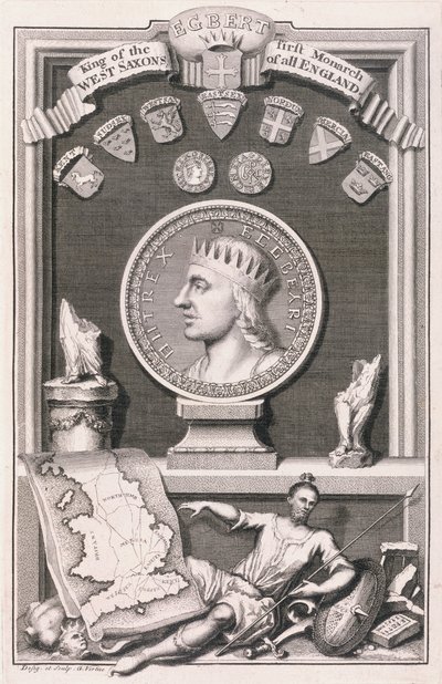 Egberto (m.839) re dei Sassoni occidentali, primo monarca di tutta l