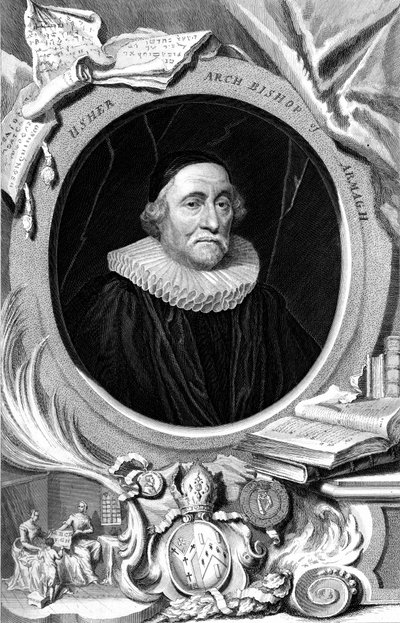 James Ussher, clero inglese del XVII secolo e arcivescovo di Armagh da George Vertue