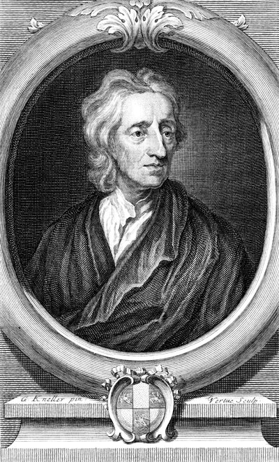 John Locke, filosofo inglese, c1713 da George Vertue