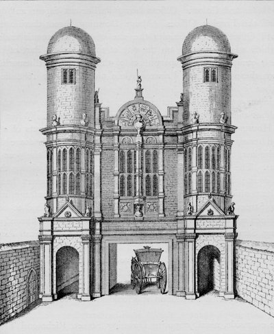 Porta di King Street, Westminster, c1725 1911 da George Vertue