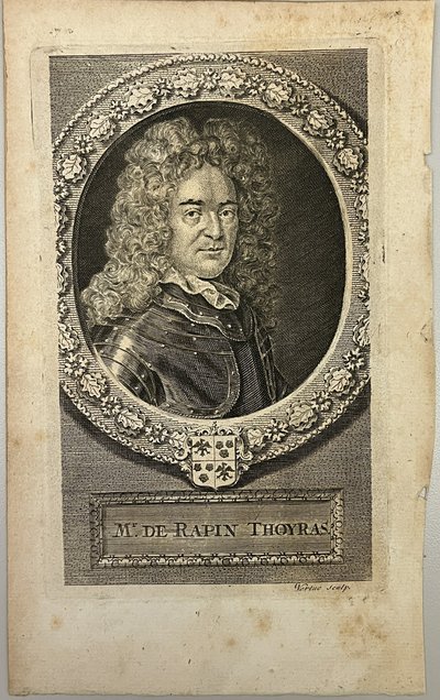 Sig. de Rapin Thoyras da George Vertue