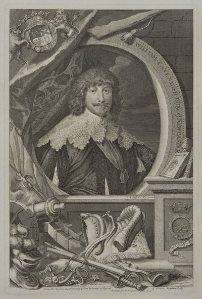 Ritratto di William Cavendish, 1° Duca di Newcastle da George Vertue