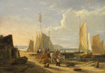 Una scena del porto nell
