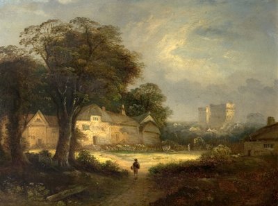 Castle Ashby, Northamptonshire, XIX secolo da George Vincent