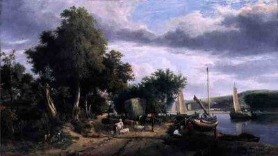 Vista sul fiume Yare vicino a Norwich da George Vincent