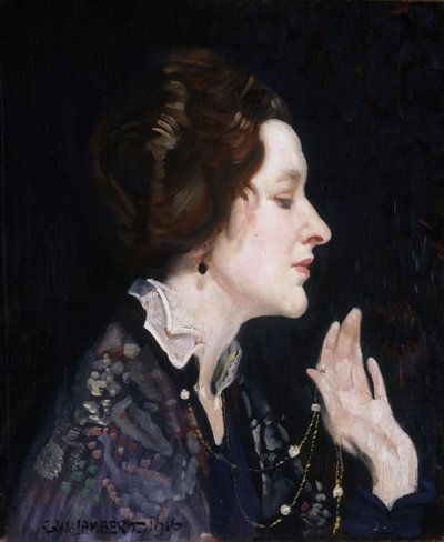 Ritratto di una signora (Thea Proctor) da George Washington Lambert