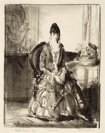 Disposizione, Emma in una stanza da George Wesley Bellows