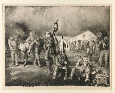 Baccanale (prima pietra) da George Wesley Bellows