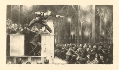 Billy Sunday da George Wesley Bellows