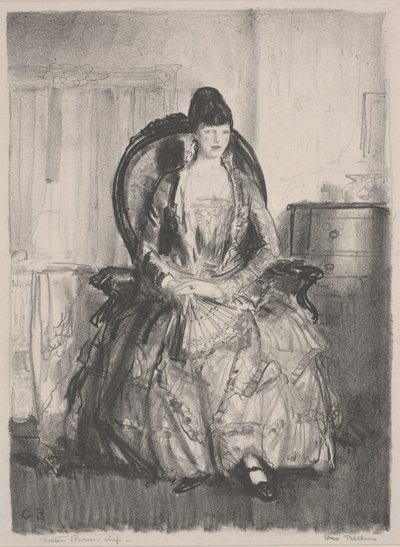 Emma su una Sedia da George Wesley Bellows