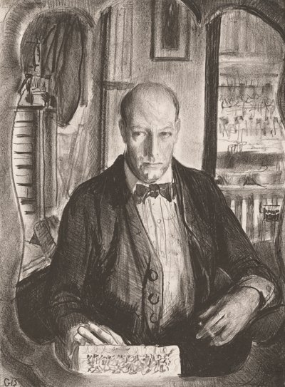 Autoritratto di George Wesley Bellows da George Wesley Bellows
